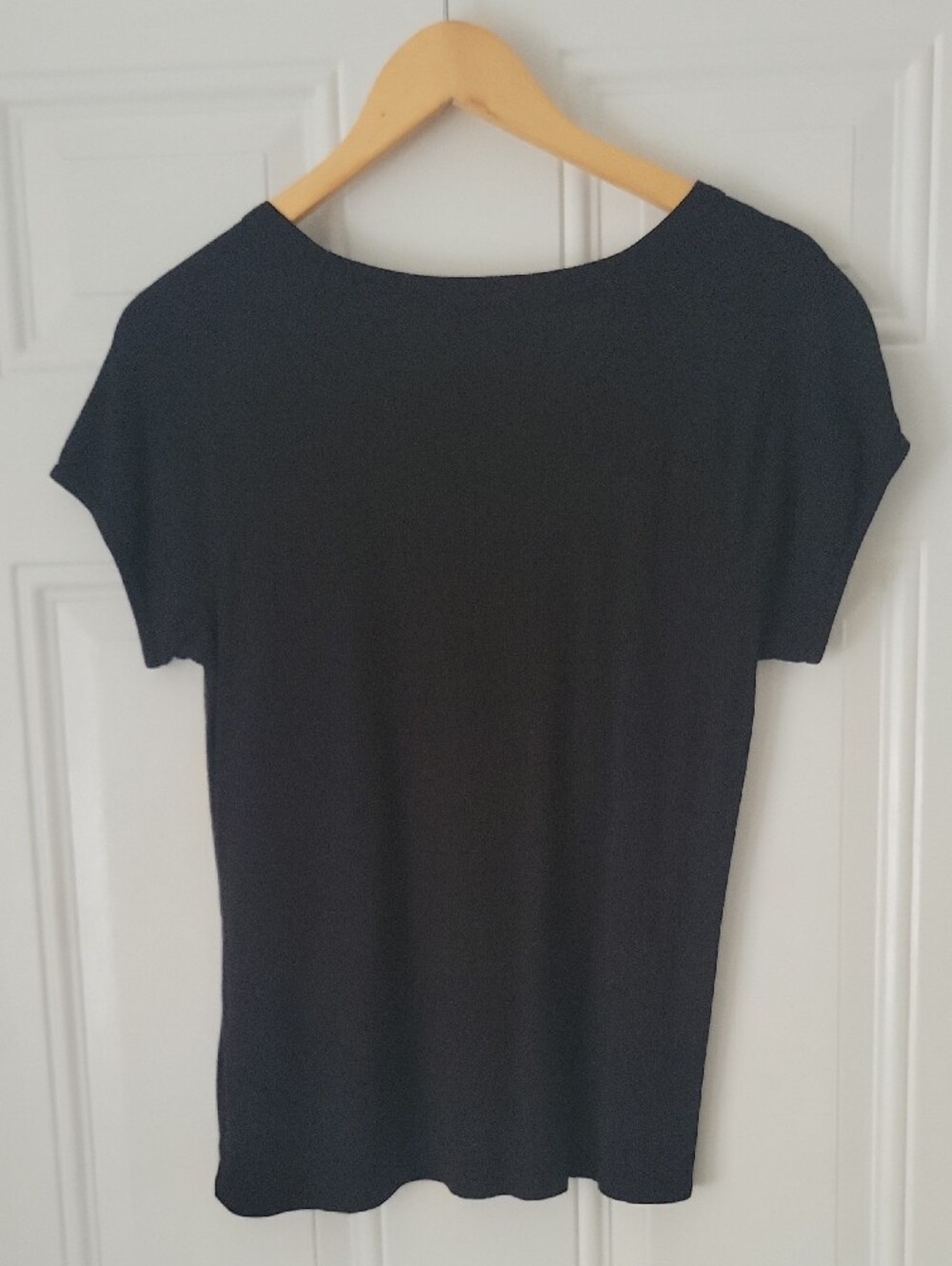 1.State | Lightweight Black Ribbed Tee - Picture 2 of 2